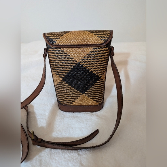 ❄️Woven Wicker Crossbody Bag, Elliot Luca Crossover Bag - Picture 5 of 12